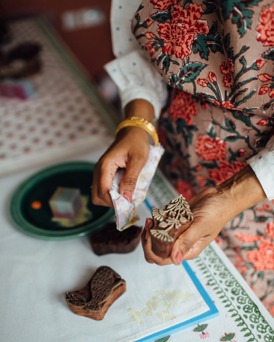 Hand Block Printing Workshop 